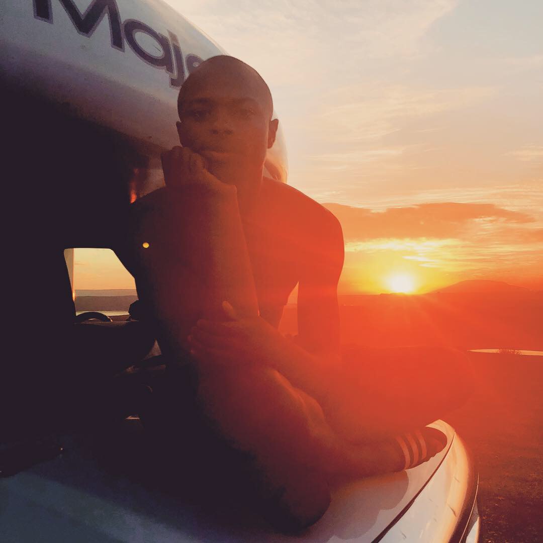 Stephon-Ciele at sunset by the water